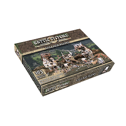 Fantasy Figura Wargames Terrain Village Ruins - Juego de gue