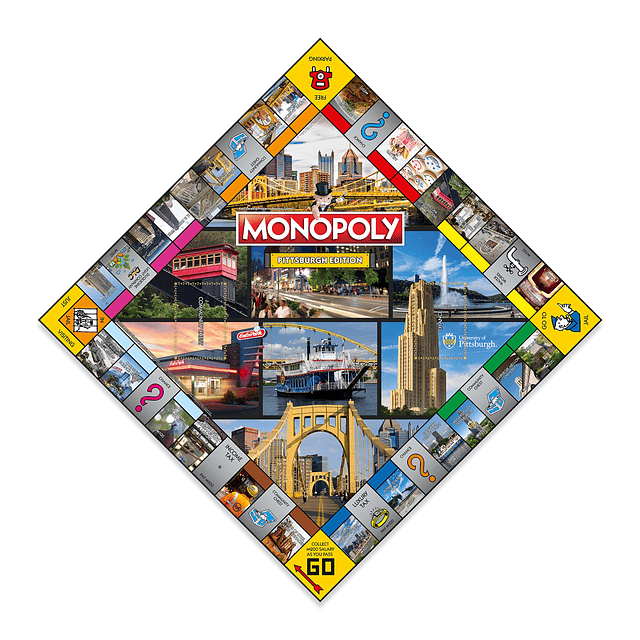 Juego de mesa MONOPOLY - Edición Pittsburgh Juegos de mesa f