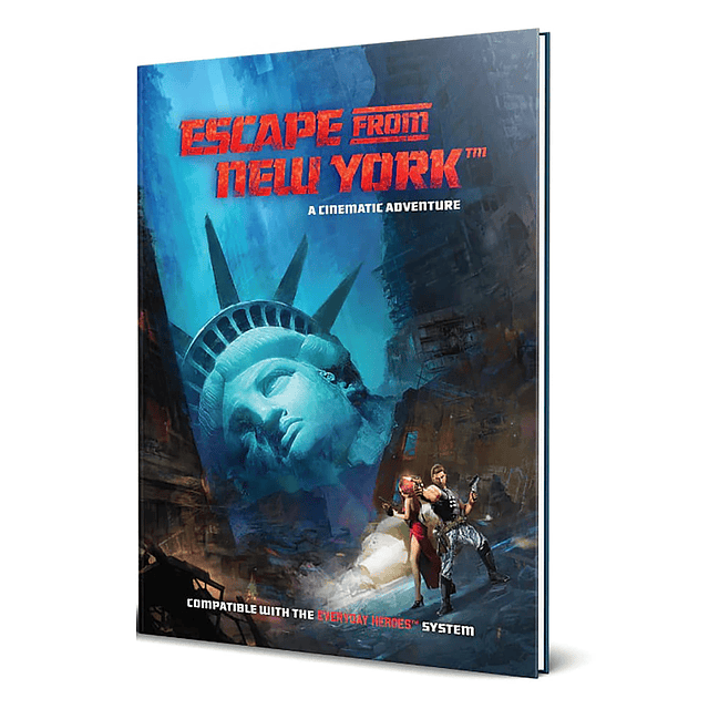 Cinematic Adventure Escape from New York - Libro de rol de e