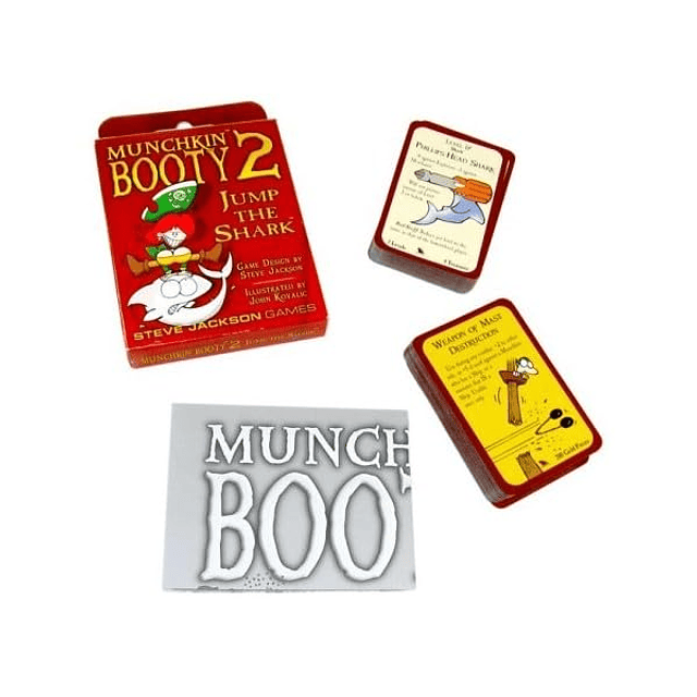 Juegos de Steve Jackson Munchkin Booty 2 Jump The Shark Edic