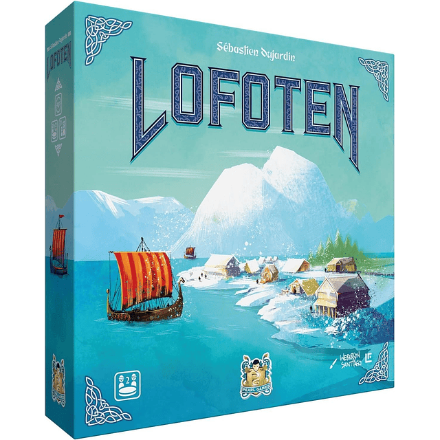 Juego de mesa Lofoten | Juego de estrategia con temática vik