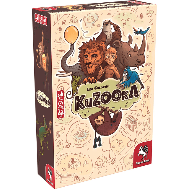 Kuzooka - Juego de mesa de - 2-6 jugadores - 30-45 minutos d