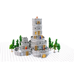 Sistema de castillo modular juego de mesa y RPG de terreno p