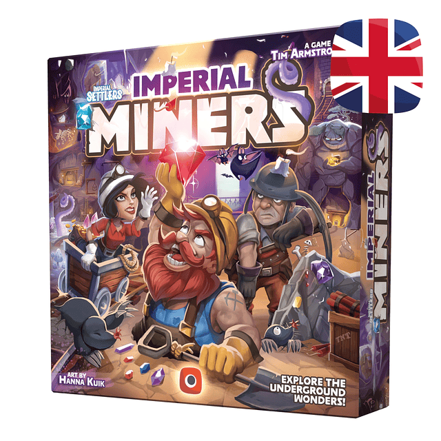 Imperial Miners de , juego de mesa de estrategia