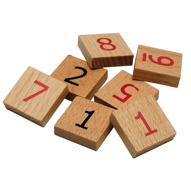 Juego de mesa de rompecabezas de Sudoku de madera con número