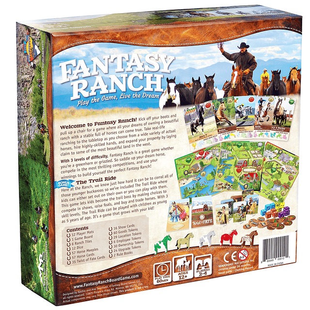 Juego de mesa Rancho de fantasía