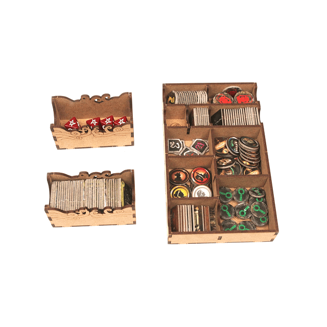 Organizador de juegos de mesa para caja de juego de mesa Man