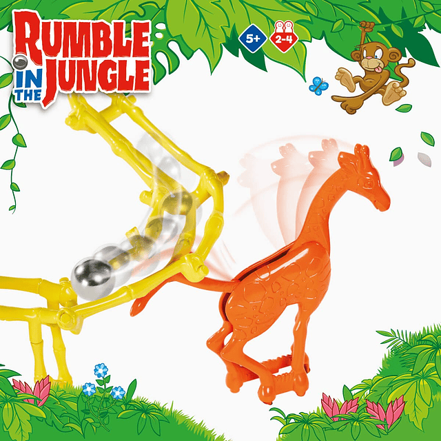 Rumble in The Jungle - Juego de mesa familiar Marble Run par