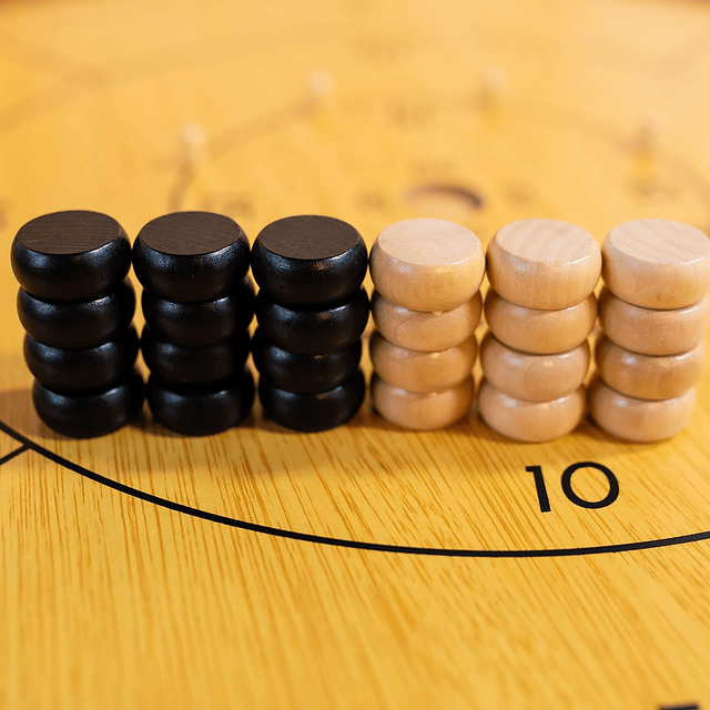 Crokinole y Damas, clásico juego de mesa de Crokinole | Supe