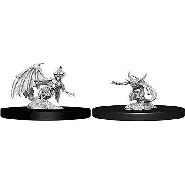 Las maravillosas miniaturas de D&D Nolzur - Quasit & Imp