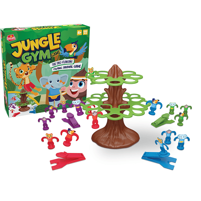 Juego Jungle Gym - Juego de animales voladores de lanzamient