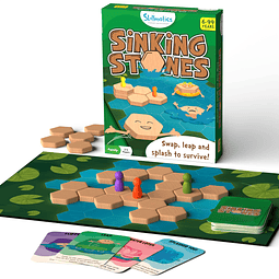 Juego de mesa piedras hundidos, divertido juego de estrateg