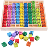 Juguetes de madera Cien tableros Montessori Matemáticas 10x1