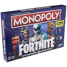 MONOPOLY E6603102 Juego de mesa Fortnite Edition, multicolor