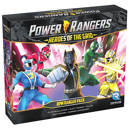 Power Rangers Heroes of The Grid RPM Ranger Pack - Expansió