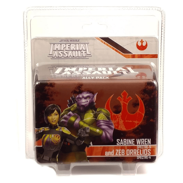 Juego de mesa Star Wars Imperial Assault Sabine Wren y Zeb O