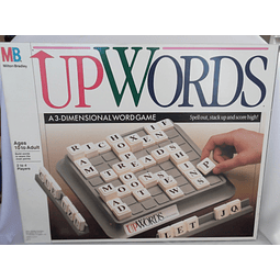 Upwords un juego de palabras tridimensional 1988