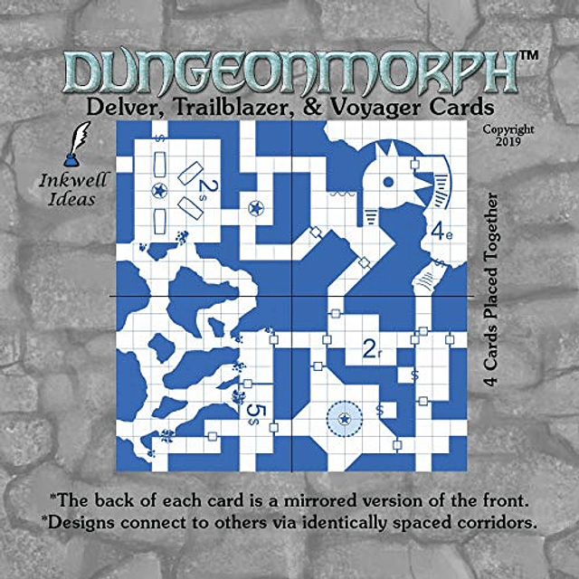 DungeonMorph Tarjetas Delver, Trailblazer y Voyager