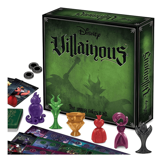 Disney Villainous Worst Takes It All - Juegos de mesa famili