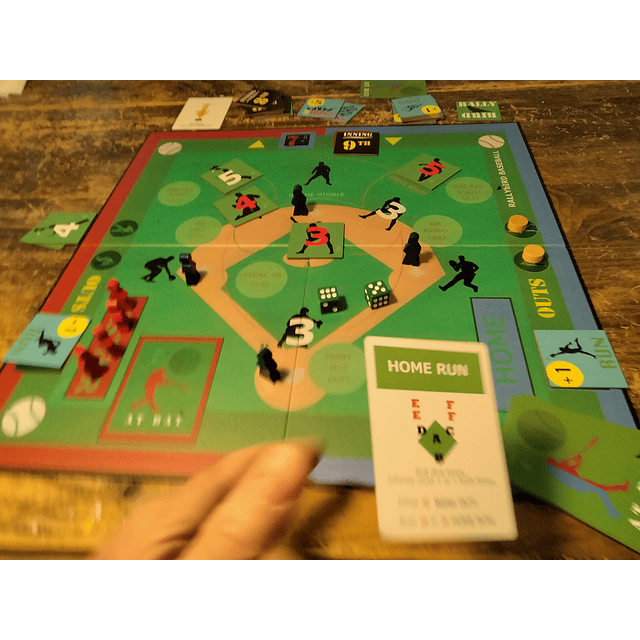 El juego de mesa de béisbol RallyBird