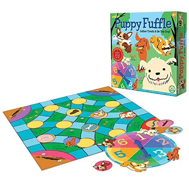 Juego de mesa Puppy Fuffle, desarrolla habilidades de conte