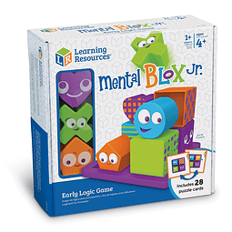 Mental Blox Jr. Juego de lógica temprana - 8 piezas, edades