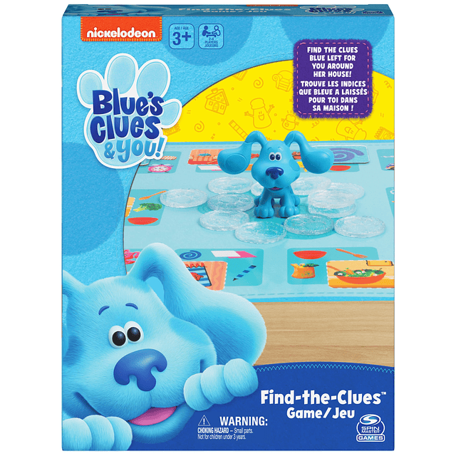 Blue's Clues Encuentra las pistas, juego de mesa de combinac