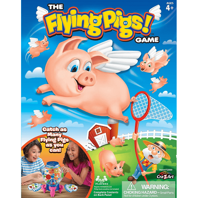 Flying Pigs Juego divertido para toda la familia, niños a pa