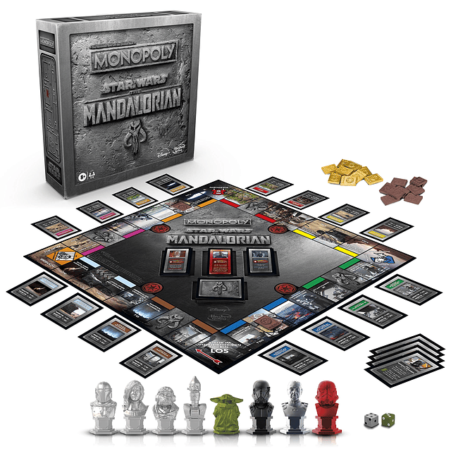 Monopoly Juego de mesa Star Wars The Mandalorian Edition, pr