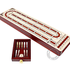 Tablero de Cribbage Continuo en Forma de Alfabeto e con Incr