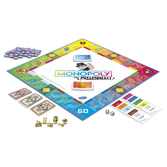 Juego de mesa Monopoly para Millennials