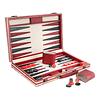 Juego de backgammon con diseño de bandera americana, juego d