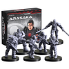 Cyberpunk Red Combat Zone Miniaturas Arasaka Starter