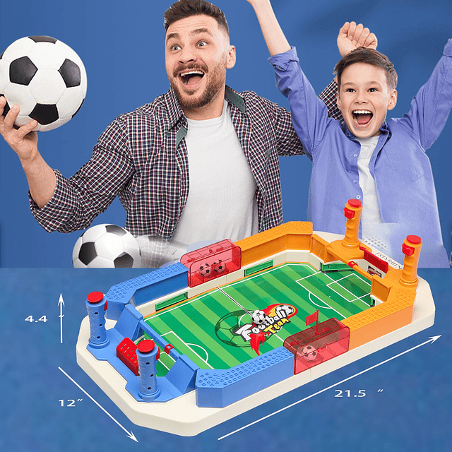 Mini futbolín para niños Juegos de mesa de fútbol para arcad