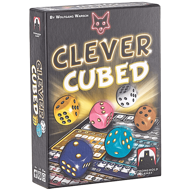 Clever Cubed Juego de mesa negro