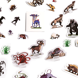 Beasts Monster and Animals DM Starter Set Miniaturas planas