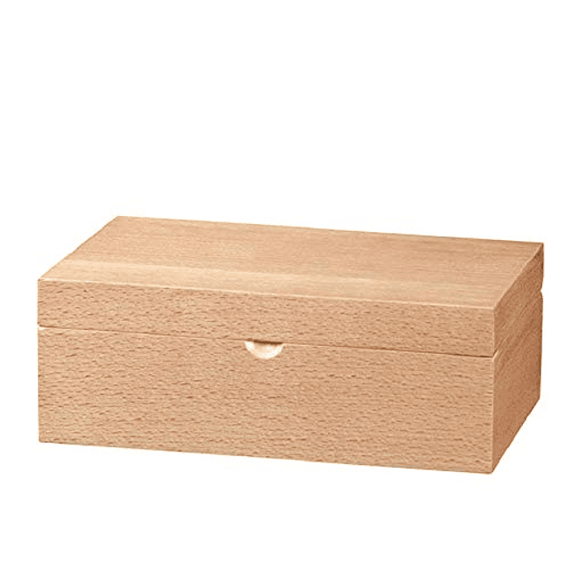 Caja de Almacenamiento de Madera para Piezas de Ajedrez de T