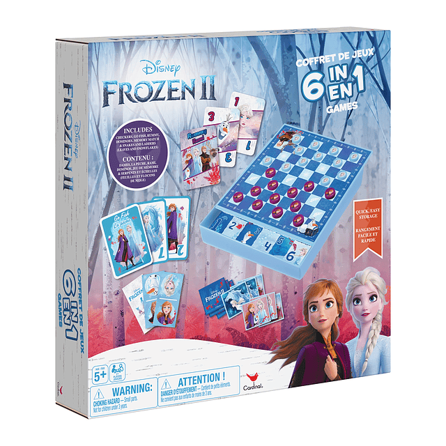 Casa de juegos 6 en 1 Disney Frozen 2 para niños y familias