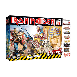 Paquete de personajes n.º 1 de Zombicide Iron Maiden ¡miniat