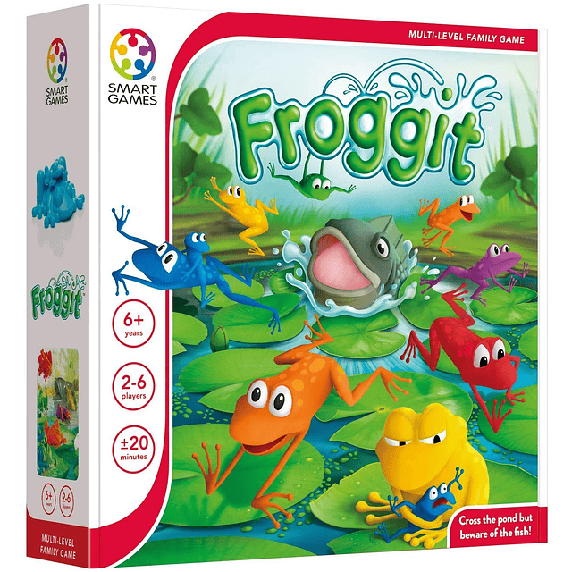 Froggit - Un juego de mesa familiar para 2-6 jugadores de 6