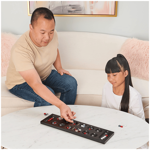 Legacy Deluxe Mancala Classic Game con tablero plegable de m