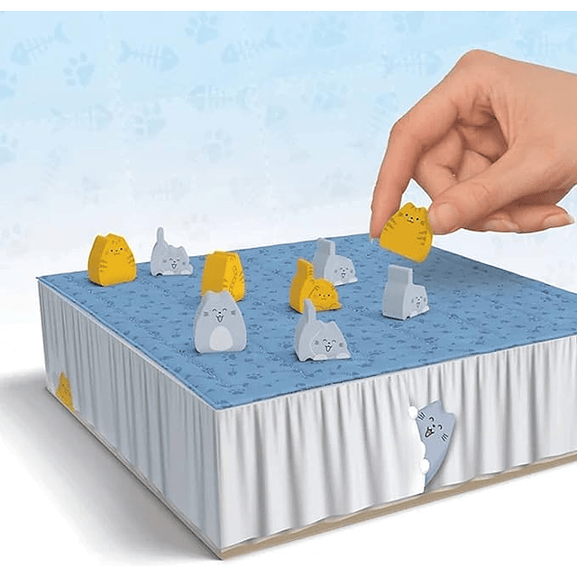 BOOP adorable juego de mesa de estrategia para 2 jugadores,