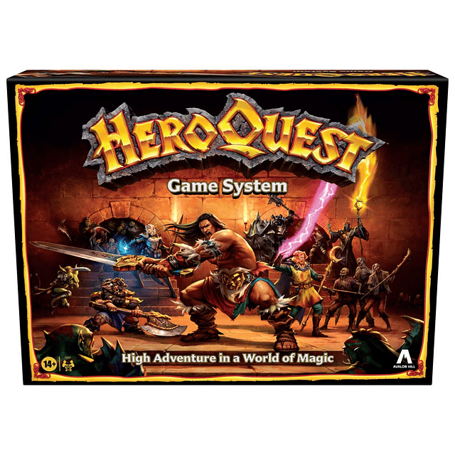 Hasbro Gaming Sistema de juego Avalon Hill HeroQuest, juego