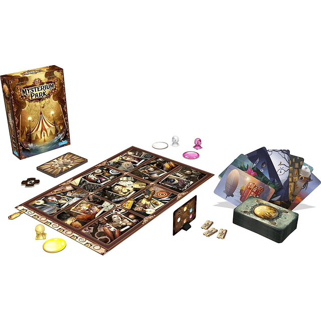 Juego de mesa Mysterium Park enigmático juego de misterio co