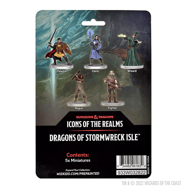 D&D Iconos de The Realms Dragones de Stormwreck Isle