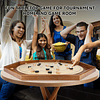 Juego de mesa Tournament Crokinole de 30 pulgadas, Crokinole