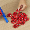 Connect 4 Marvel Spider-Man Edition, juego de mesa de estrat