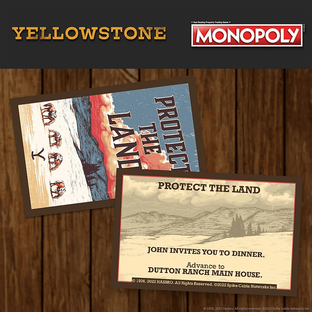 Monopolio Yellowstone | Compre, venda e intercambie espacios