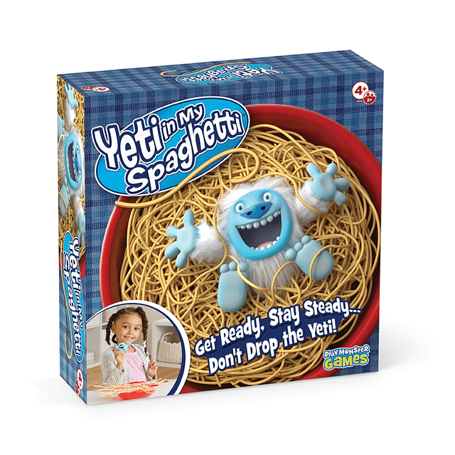 Juego de mesa Yeti in My Spaghetti juegos para niños, juego