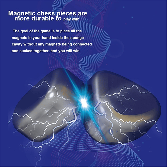 Juego de ajedrez magnético, ajedrez magnético, juego de mesa